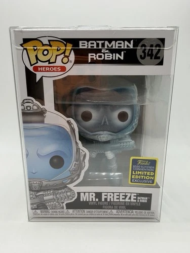 Funko Pop Mr. Freeze Batman & Robin 342 Summer Convention 2020 SDCC W/ Protector