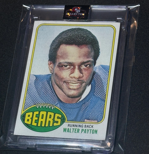 1976 Topps #148 Walter Payton Rookie Vintage HOF RC Football Card (PSA 6/7 Ca...