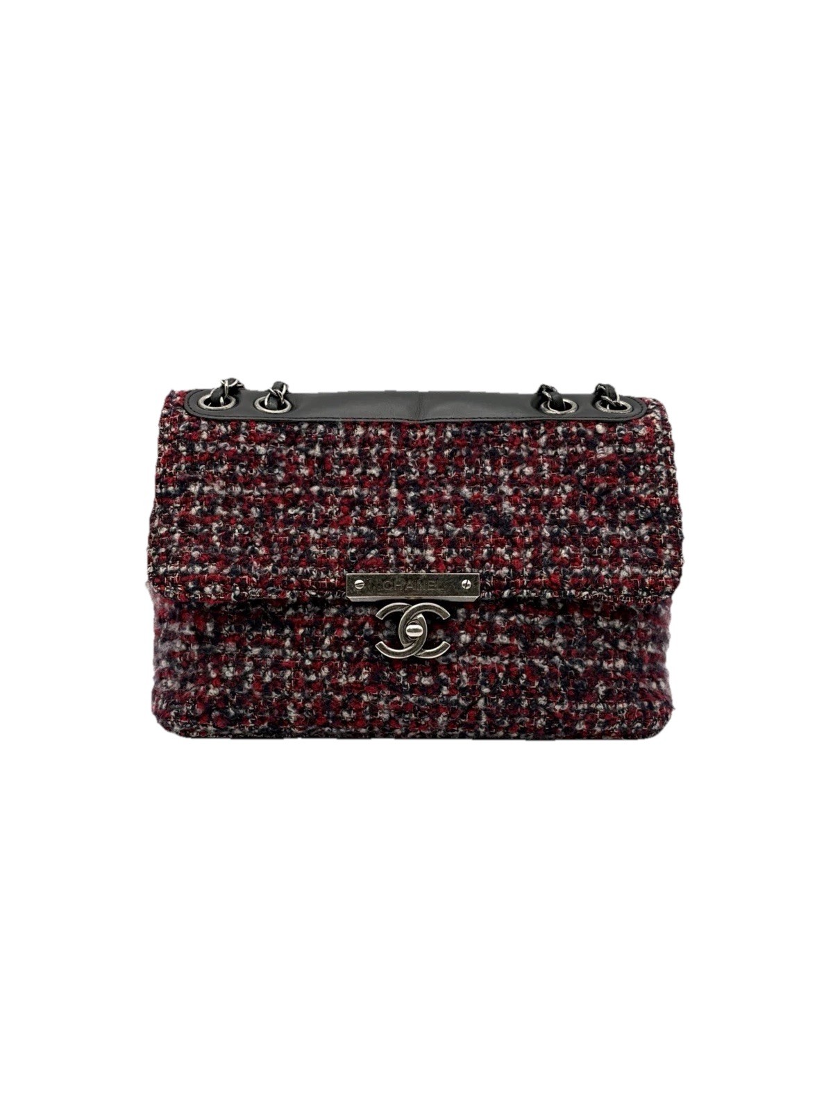 Chanel Single Tweed Flap Medium 21 Series  JMCZ2410384
