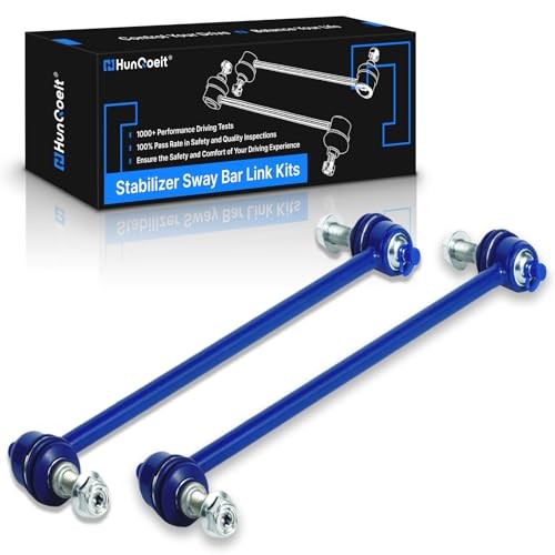 K80252 2Pcs Front Stabilizer Sway Bar End Links Compatible with Chevy 2005 - Picture 1 of 7