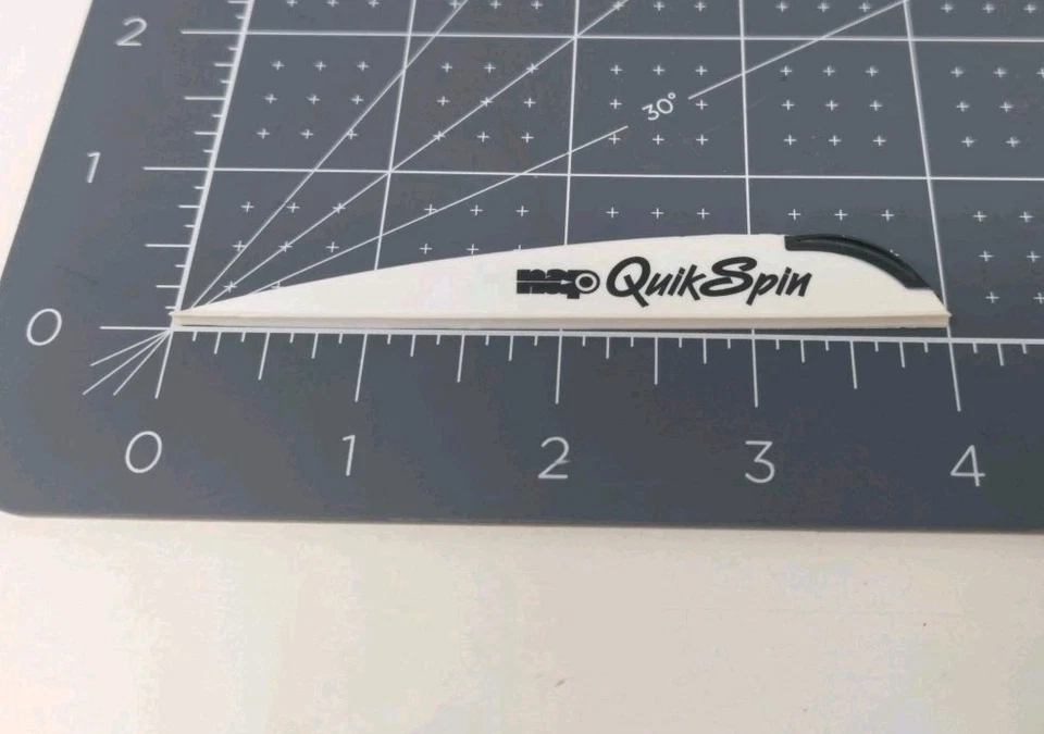 100 Pack NAP Quik Spin 4" Premium Performance Arrow Vanes: White - Image 3 of 3