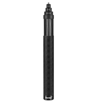 Langer 3 m verlängerter unsichtbarer Selfie-Stick aus Kohlefaser für Insta360 ONE schwarz 