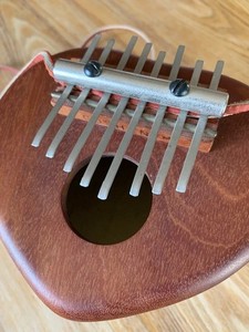 Kalimba Gourd Thumb Piano 8 keys with Leather strap