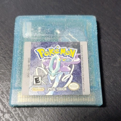 Pokémon: Crystal Version Game Boy Color Role Playing E-Everyone Nintendo