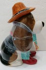 The Pioneer Woman Cookie Jar w/ Lid Cowboy Boots & Hat Charlie Basset Hound 12” — photo 5