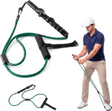 Golf Swing Trainer Resistance Band, Golf Training Aid, Swing Tempo Stick
