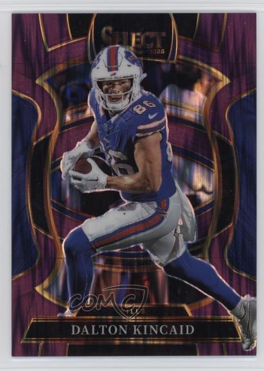 2025 Panini Select Concourse Purple Shock Prizm 293/699 Dalton Kincaid #85 1d0x