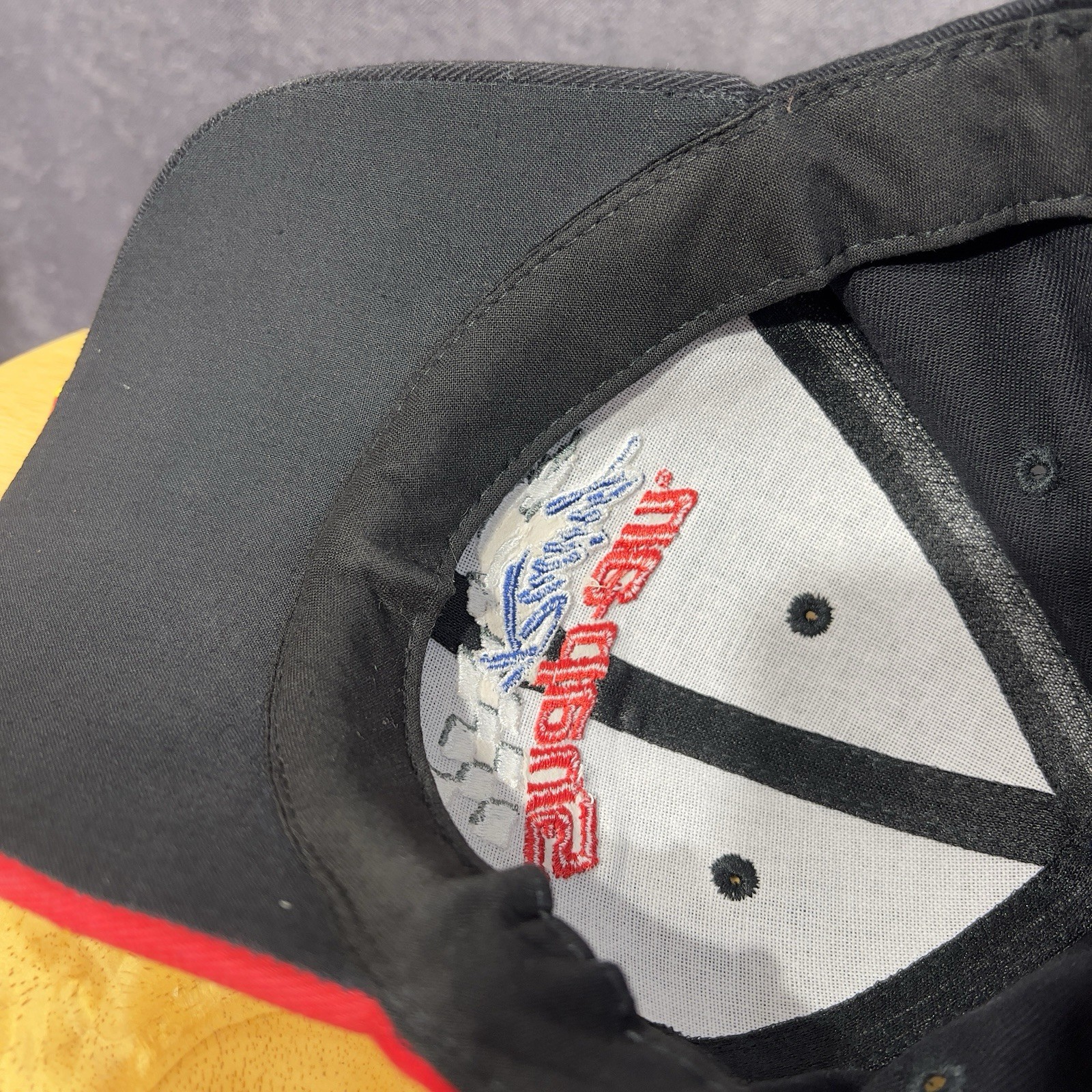 Snap On Racing Hat Adjustable Strap Back Flames C… - image 7