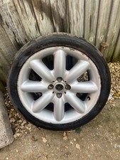 MINI ONE / COOPER / COOPER S / JCW 17" R53 CROWN ALLOY WHEEL RIM with tyre x 1