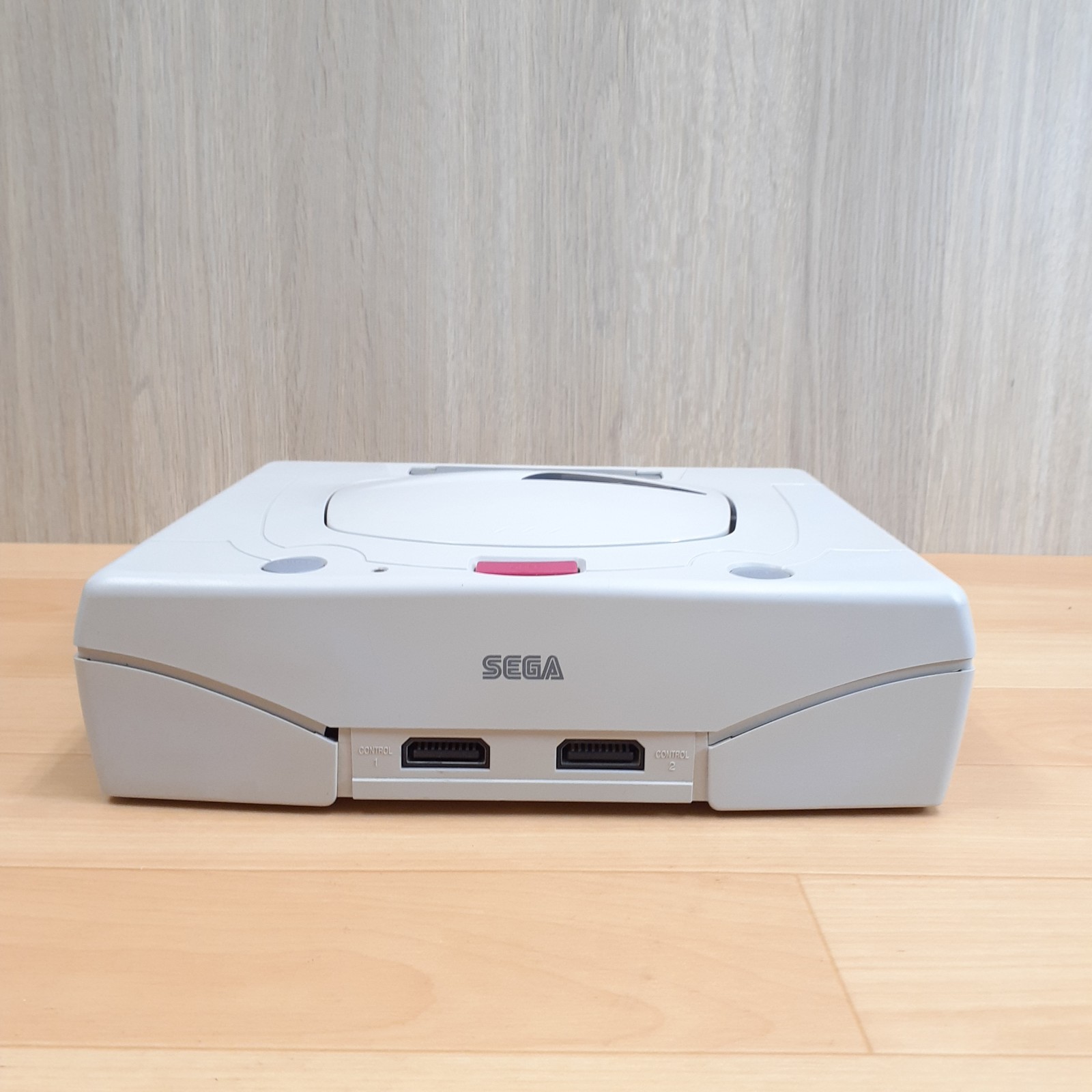 Sega Saturn console with Fighter Stick Zero & 2 Japanese Street Fighter Games