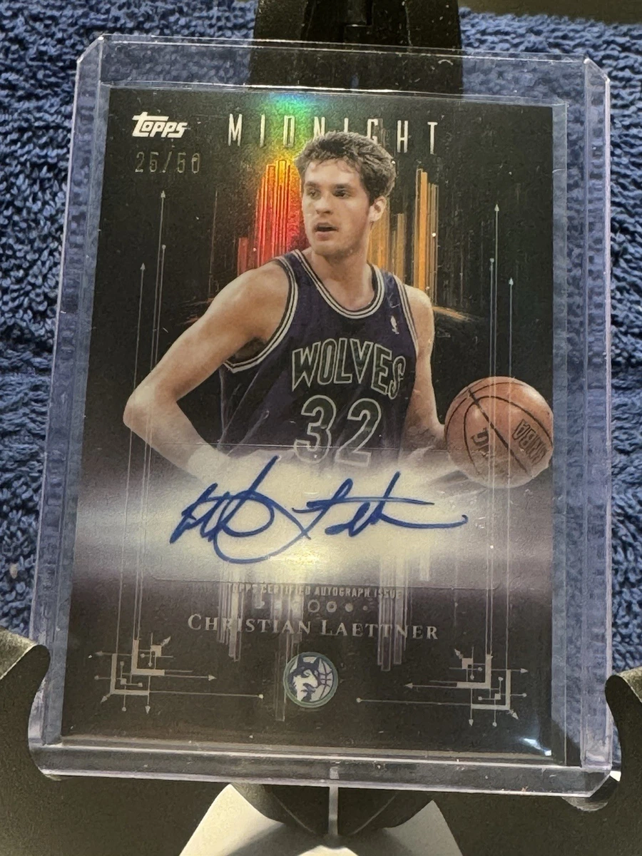 PANINI NBAカード NOIR CHRISTIAN LAETTNER MINNESOTA TIMBERWOLVES 10/25 #78 送料無料 中古 IT1 Christian Laettner Basketball Sports Trading Card Singles