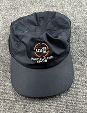 Vintage Polo Ralph Lauren Polo Sport US-67 RL Hat Made USA Strapback 90s Rare 