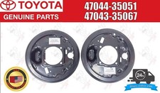 Toyota Oem Rear Brake Backing Plate Rh Lh Set 47043-35061 47044-35051