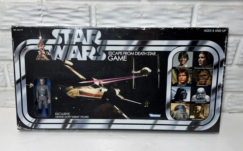 Star Wars Escape From Death Star Game Grand Moff Tarkin Kenner Retro Sealed