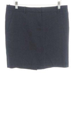 MARC O POLO Bleistiftrock Damen Rock Gr. DE 38 dunkelblau-wollweiß Business-Look