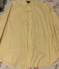 Polo Ralph Lauren Shirt Mens 17.5 XL Regent Classic Fit Button Up Long Sleeve