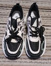 Athletic Sneakers Fashion Sport Walking Training Shoes Women Size 11(42) BlackC