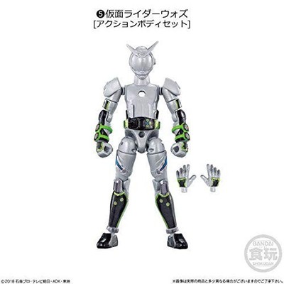 (candy toy goods only) Sodo KAMEN RIDER ZI-O RIDE7 [5. Rider Woz Action Body]