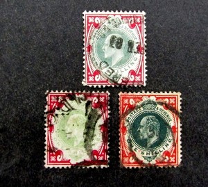 nystamps Great Britain Stamp # 138//138C Used $150 L10y1370