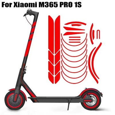 Reflective Sticker for Xiaomi M365 Pro 1S PRO 2 Electric Scooter Accessories ECA