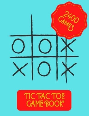 TIc Tac Toe Game Book: 2 Player Activity Book, Blank &  -  NEW Dr San Khalidko 2
