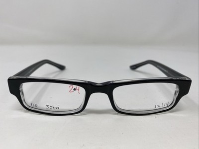 VE SOHO SOHO 110 Black/Crystal 44-17-125 Plastic Full Rim Eyeglasses Frame I872
