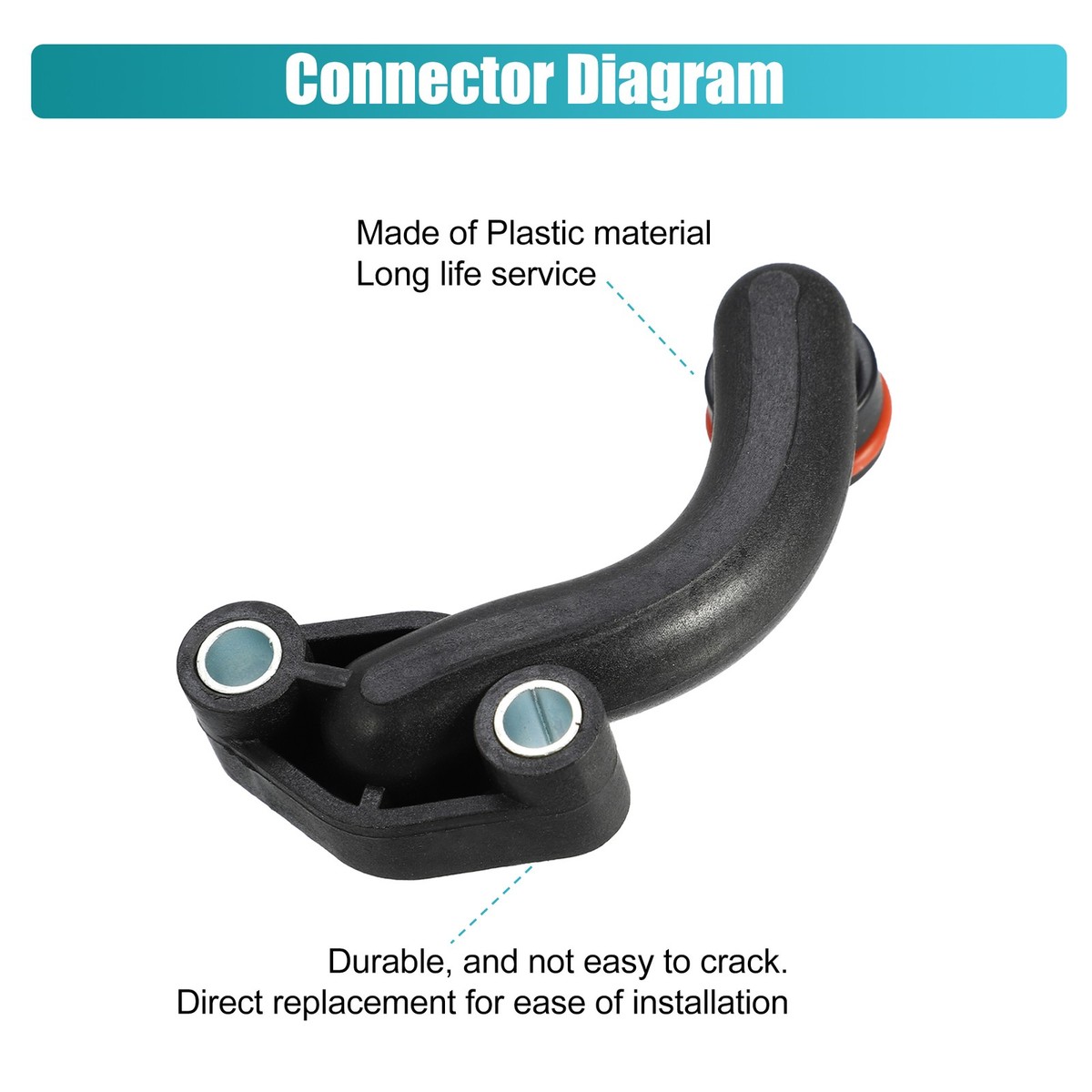 Tubo Bypass Refrigerante Motore Baceyong - Ricambio 68211200AC - Compatibile Con Jeep Grand Cherokee E Ram 1500 3.0L V6 Diesel (2014-2019)