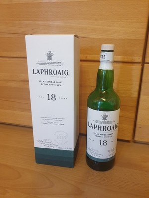 Anbruchsflasche Laphroaig 18 Jahre Single Malt Whisky
