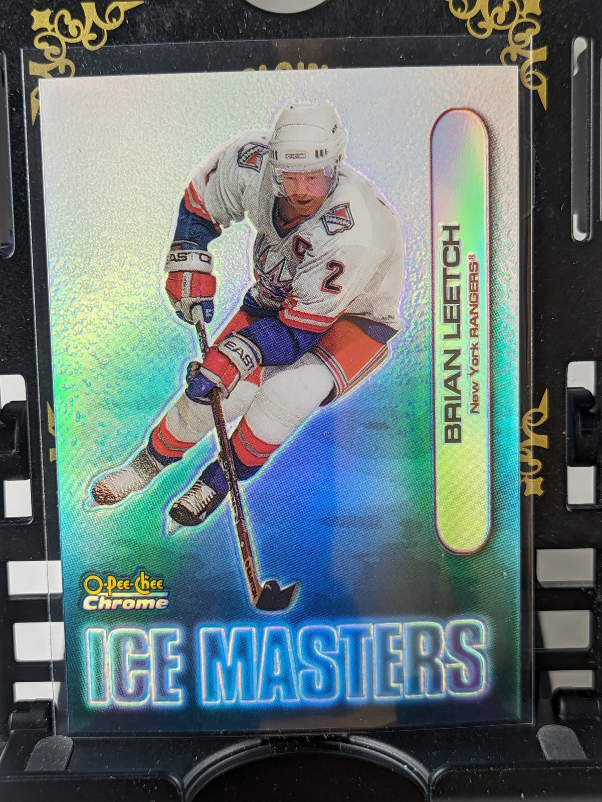 1999-00 O-Pee-Chee Chrome Brian Leetch #IM10 Ice Masters Refractors NM