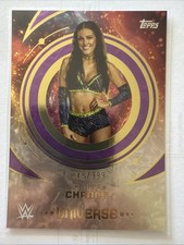 Katana Chance 2025 Topps Universe WWE Purple Glass /399 #13 Parallel
