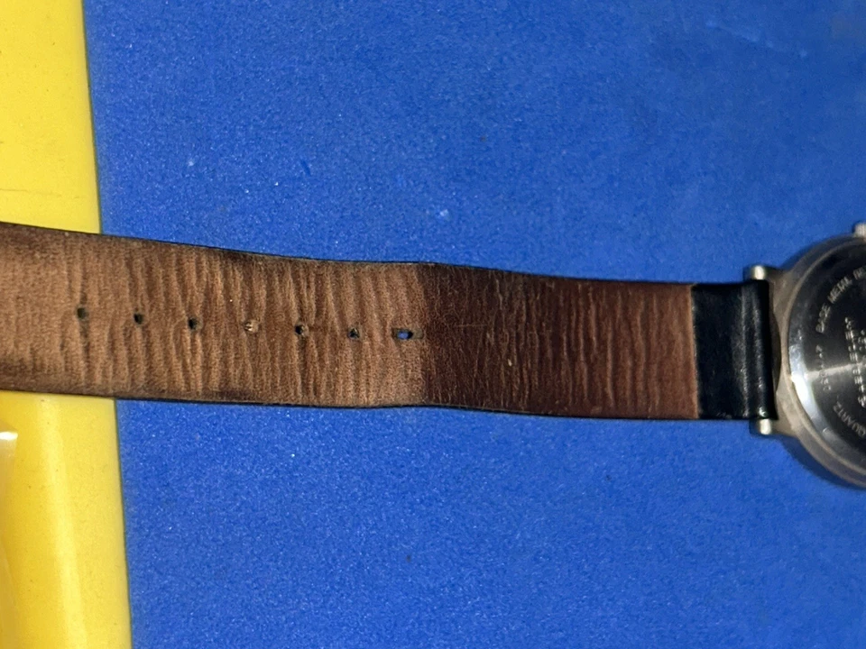 Junghan’s Heidelberg Men’s Wristwatch, Works Great, Scratched Crystal, Expensive - Image 4 of 4