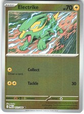 Electrike 023/084 Pitch Black ME05 Reverse Holo LP Carta Pokemon TCG
