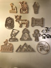 Set of 14 Ancient Egypt Cookie Cutters - Rare...