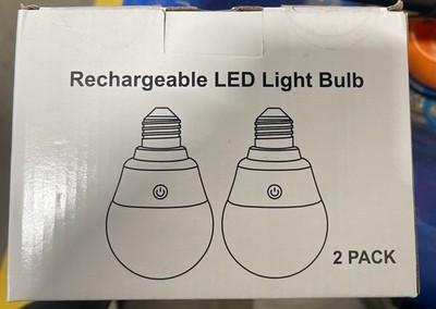 Brightown HJA70dcr Rechargeable LED Light Bulb