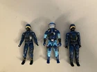 Cobra Officers AND Motor Viper driver Vintage G.I. Joe Action Figure Hasbro LOT