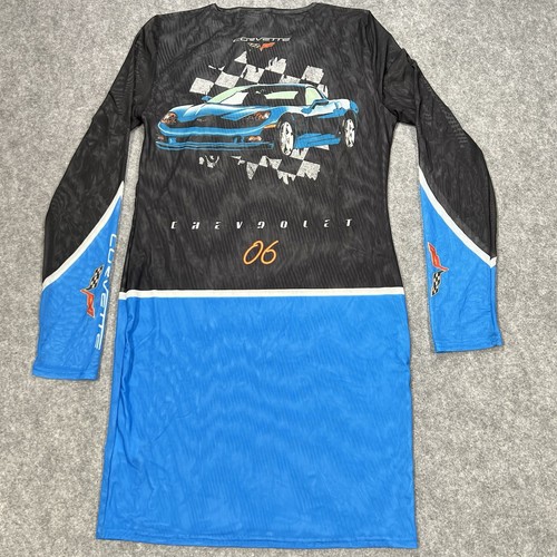 GM Official Chevrolet Corvette high Speed forever 21 Mini mesh Dress Blue XL - Afbeelding 1 van 17