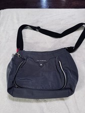 HEDGREN Crossbody Bag Grey RFID Protected nyl...