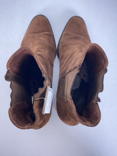 Nebuloni E. Side Gore Boots/36.5/Brown/Suade 5046 - Picture 3 of 6