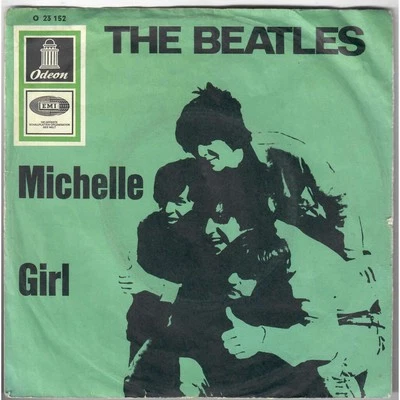 THE BEATLES Michelle Girl 1966 Original Germany SP Odeon 45T - Photo 1/3