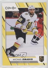 2023-24 O-Pee-Chee Yellow Border Michael Amadio #396 e6j