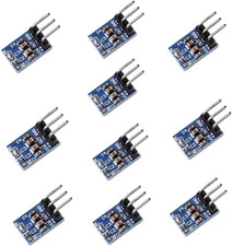 10 Pack 3 Pins AMS1117-3.3 DC 4.75V-12V to 3.3V Voltage Regulator Step down Powe