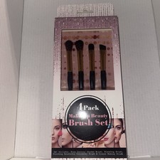 Four pack make-up beauty brush set