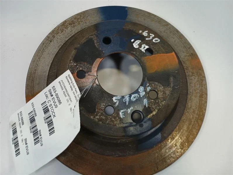 Rotor de frenos traseros Nissan 370Z 2009-2020 12,10" diámetro 10841391 Foto 2 de 4