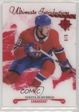 2017 Ultimate Collection Introductions Royal Red 6/6 Nikita Scherbak #UI-4 0c6