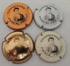 4 BEAUTIFUL CHAMPAGNE CAPSULES PASCAL FRICOT NEWS