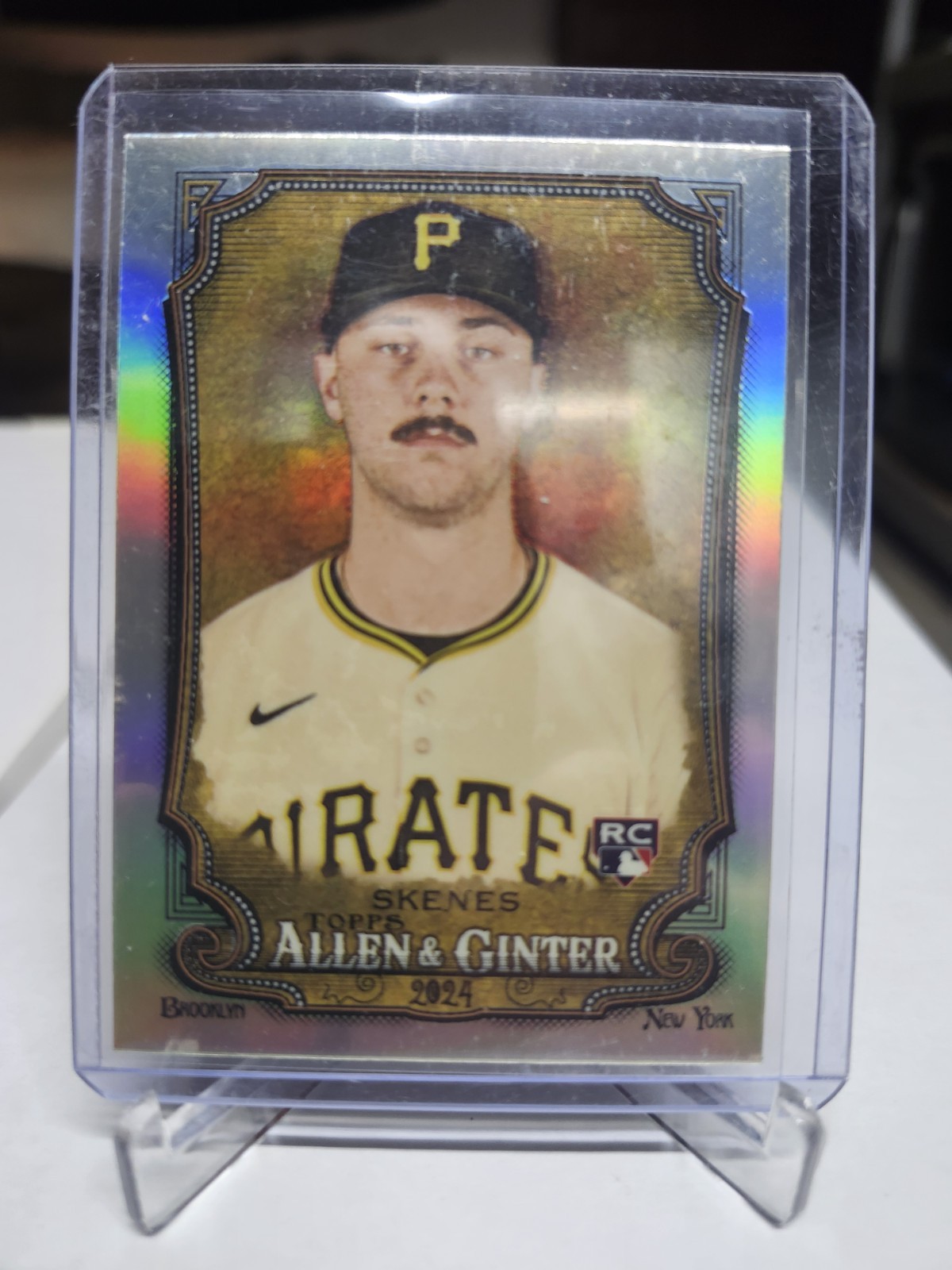 2024 Topps Allen & Ginter - Chrome Paul Skenes #282 Refractor (RC)