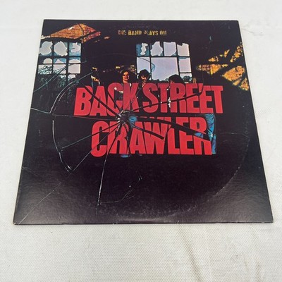 Back Street Crawler The Band Plays On 12'' Vinyl LP ATCO US Record SD36-125 EX/VG