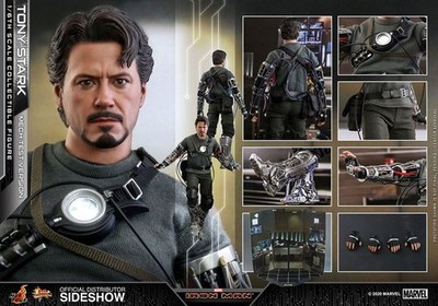 1/6 Hot Toys Marvel Iron Man Tony Stark Mech Test Collectible Figure MMS581