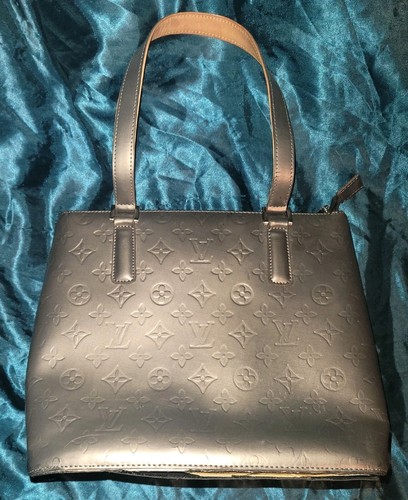 Louis Vuitton Monogram Vernis Houston Tote Silver Bronze Bag SP0012 - Used