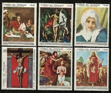 Paraguay 1968 The 39th International Eucharistic Congress - Paintings - MH